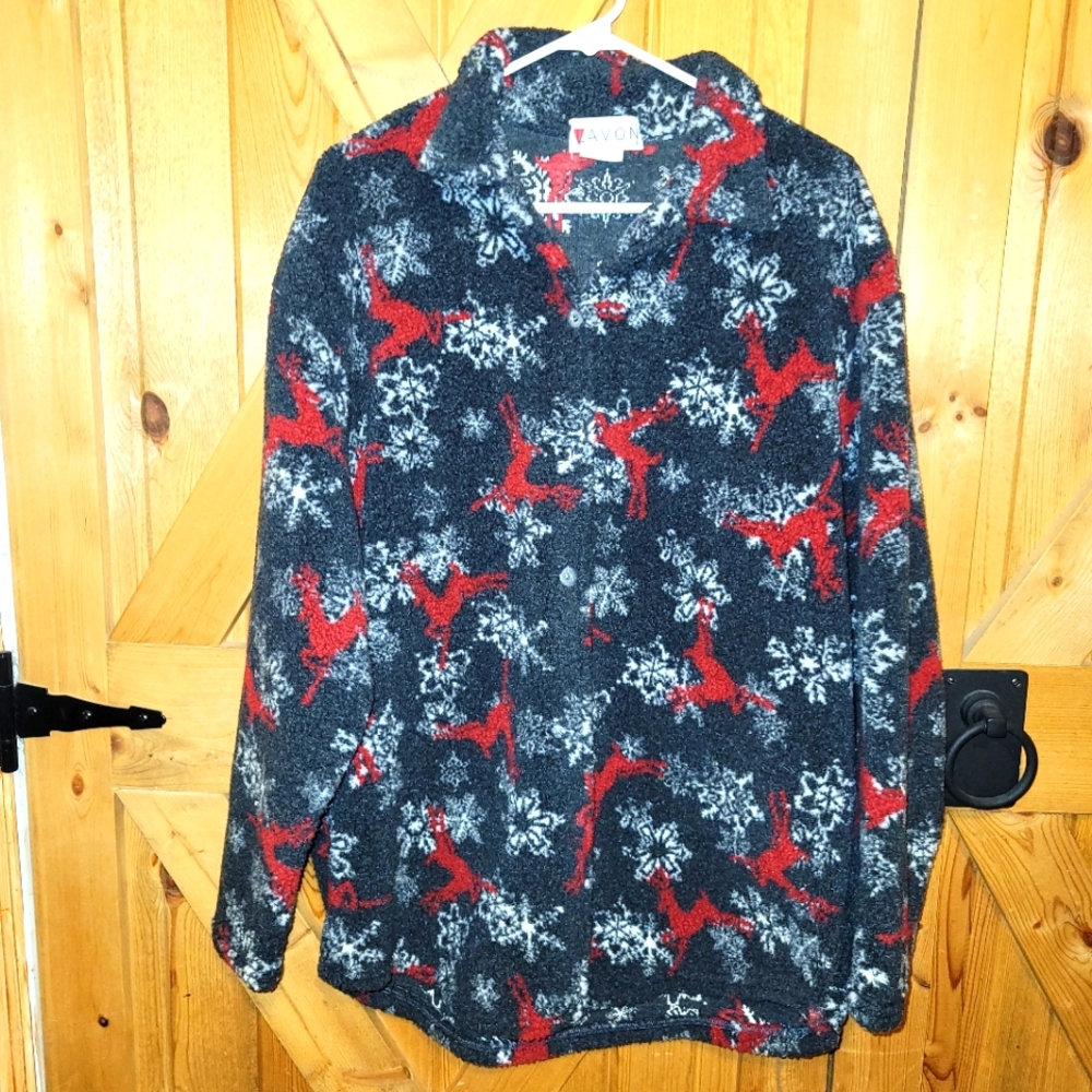 Vintage Avon Oversized button down  jacket